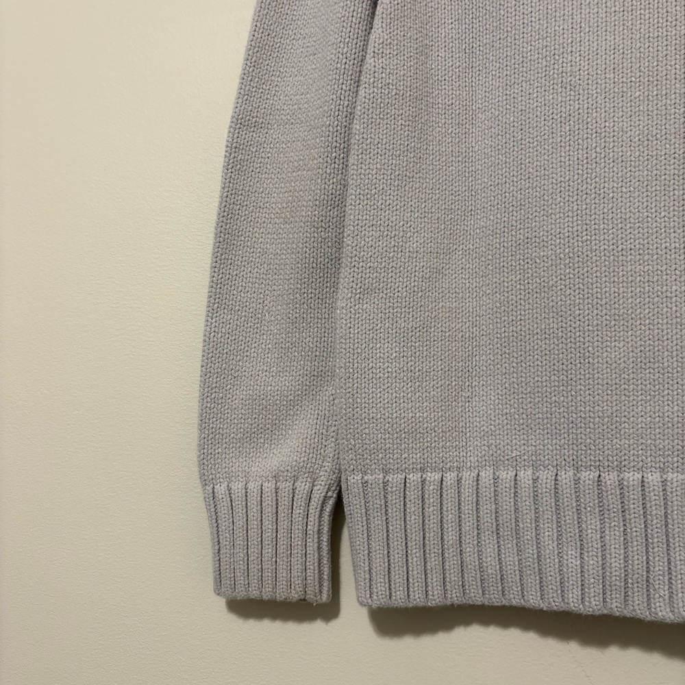 J CREW ALWAYS 1988 Rollneck Sweater Gray Cotton Size XS - Picture 11 of 14
